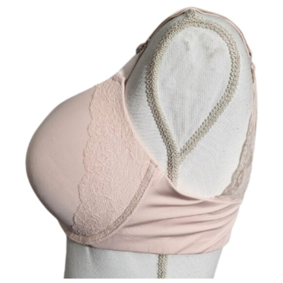 JESSICA SIMPSON Beige Soft Lace Bra - Women's 40C - Picture 4 of 6